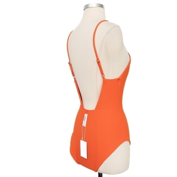 Andie Swim. Ashbury Rib High Neck Swimsuit. - Picture 7 of 15